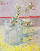 Vincent Van Gogh, Flowering almond tree branch in a glass